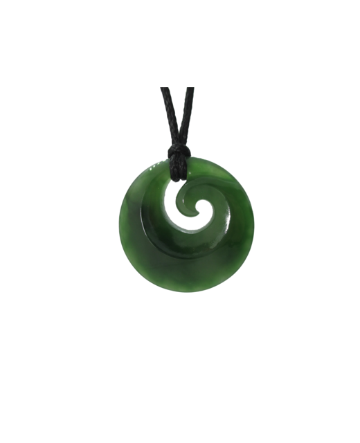 NZ Greenstone Closed Koru 30mm