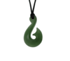 NZ Greenstone Fish Hook 30mm