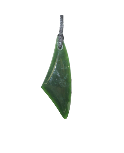 NZ Greenstone Abstract Drop 50mm