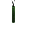 NZ Greenstone Long Square Drop 60mm