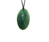 NZ Greenstone Oval Drop 50mm