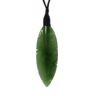 NZ Greenstone Feather 60mm - Wrapped